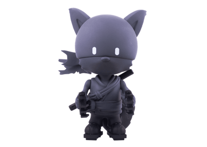 Huck Gee Mighty Jaxx Gold Life: Raku Night (Shadow) Figure