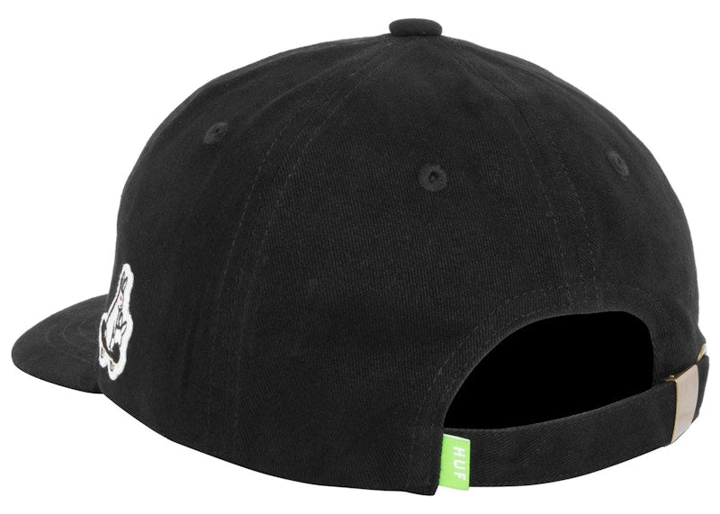 HUF x FR2 Cap Black