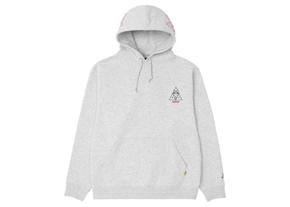 HUF x FR2 Hoodie Ash Grey
