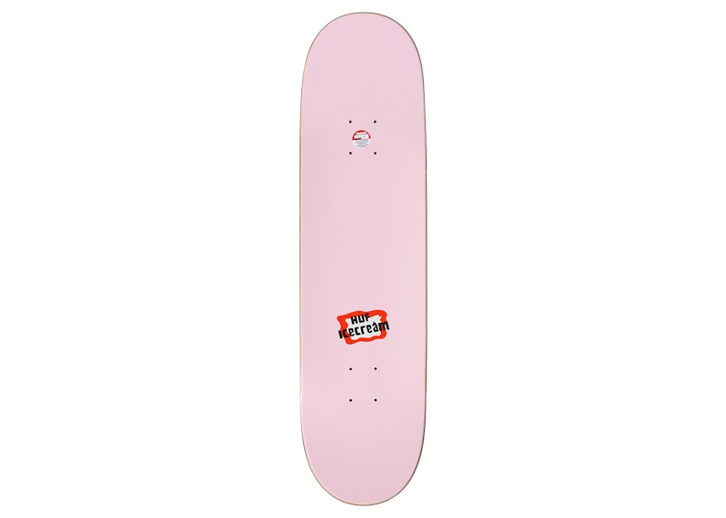 HUF x Ice Cream Fast Serve Skate Deck Strawberry