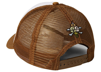 HUF x Ice Cream Fast Serve Trucker Hat Brown