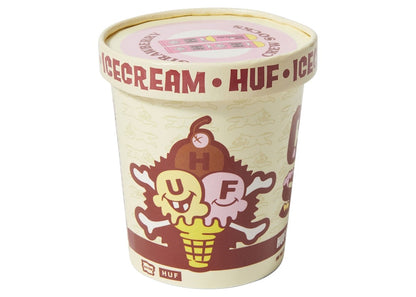 HUF x Ice Cream Neopolitan Crew Socks Strawberry