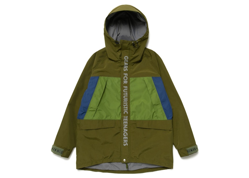 Human Made 3 Layer Shell Jacket Olive Drab