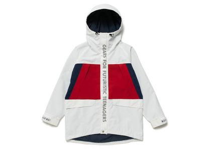 Human Made 3 Layer Shell Jacket White