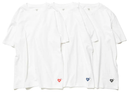 Human Made 3 Pack Premium Cotton T-Shirt White