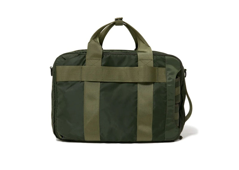 Human Made 3-Way Military Bag Olive Drab