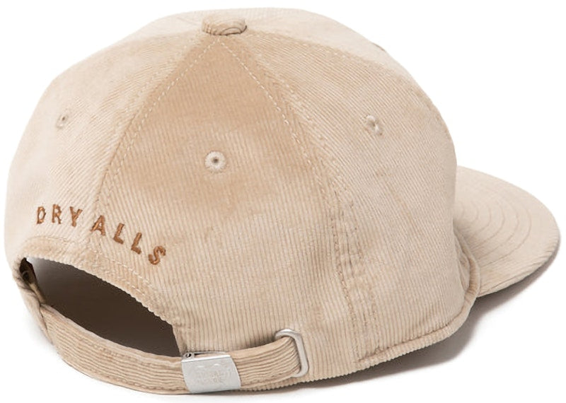 Human Made 6 Panel Corduroy Cap Beige