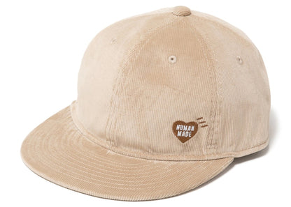 Human Made 6 Panel Corduroy Cap Beige