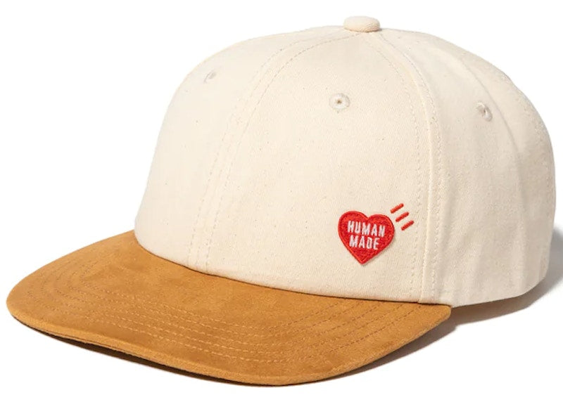 Human Made 6 Panel Twill Cap White