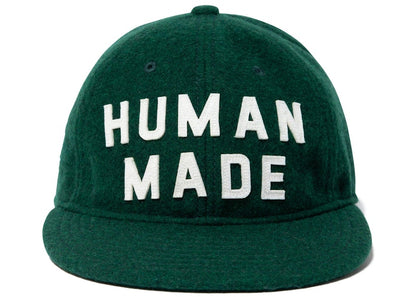 Human Made 6 Panel Wool Cap Green