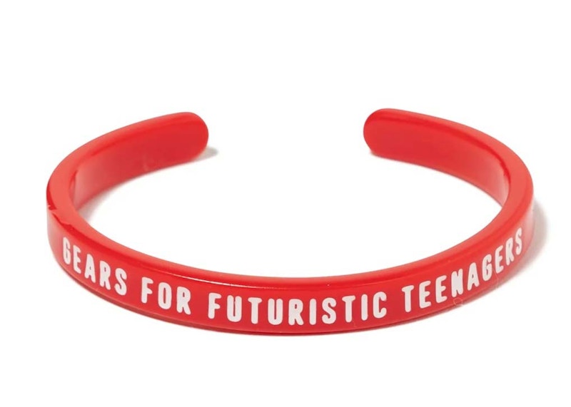 Human Made Acrylic #1 Thin Bangle Red