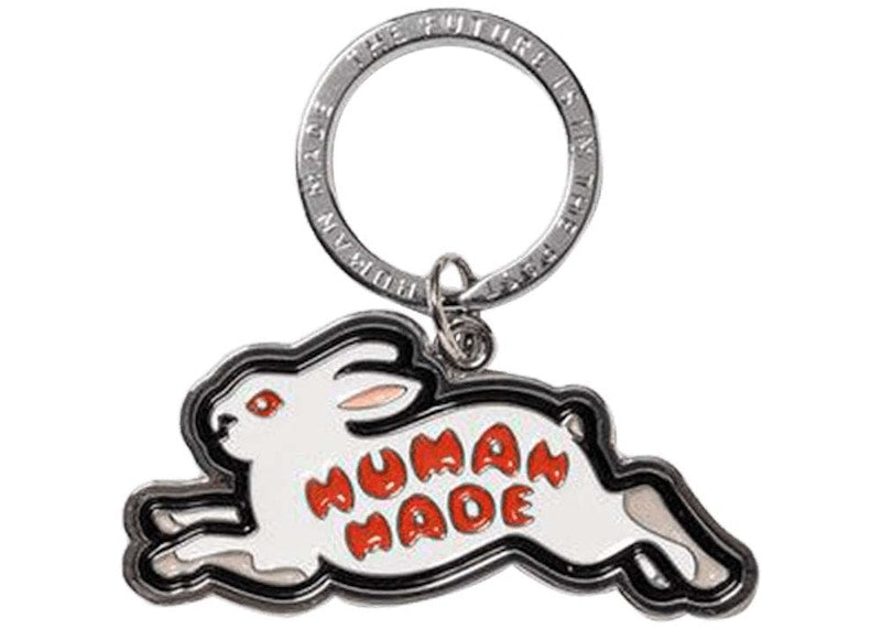 Human Made Animal #2 Rabbit Keychain Silver