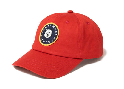 Human Made Animal Graphic 6 Panel Twill Cap Polar Bear