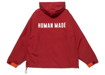 Human Made Anorak Parka Burgundy