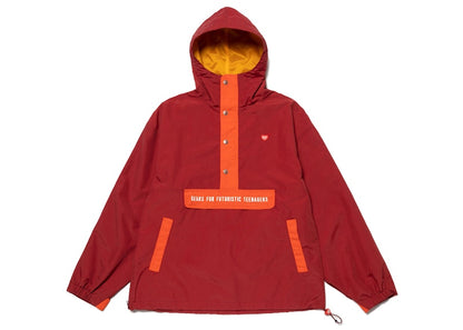 Human Made Anorak Parka Burgundy