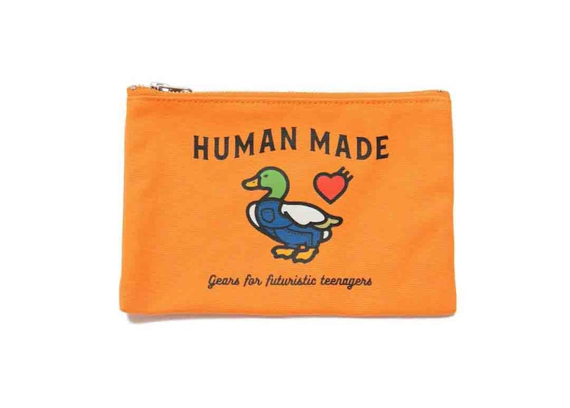 Human Made Bank Pouch Orange