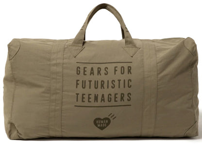 Human Made Boston XL Bag Olive Drab
