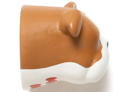 Human Made Bulldog Hariko Figure White Brown