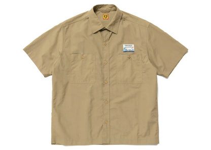Human Made Camping S/S Shirt Beige