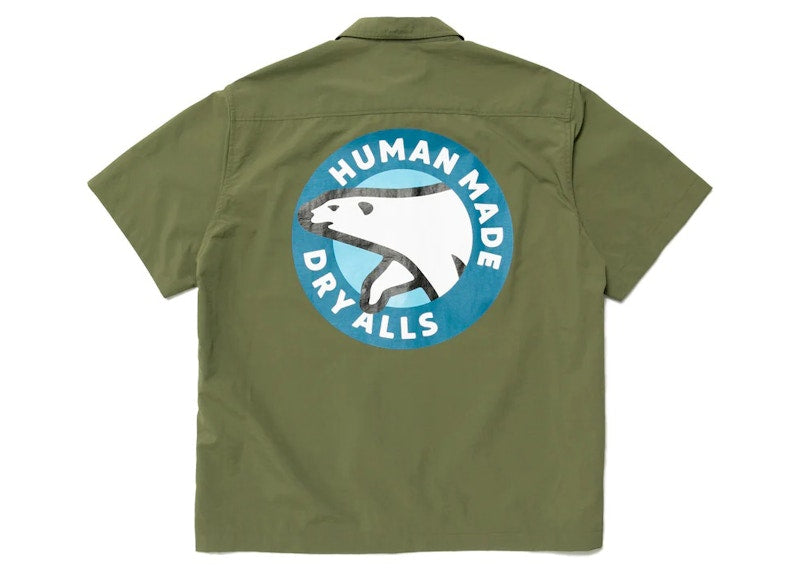 Human Made Camping S/S Shirt Olivedrab