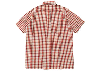 Human Made Checked BD S/S Shirt Red