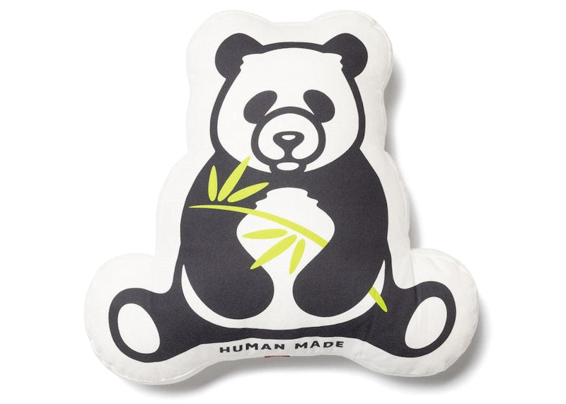 Human Made China Store Exclusive Panda Cushion White Black