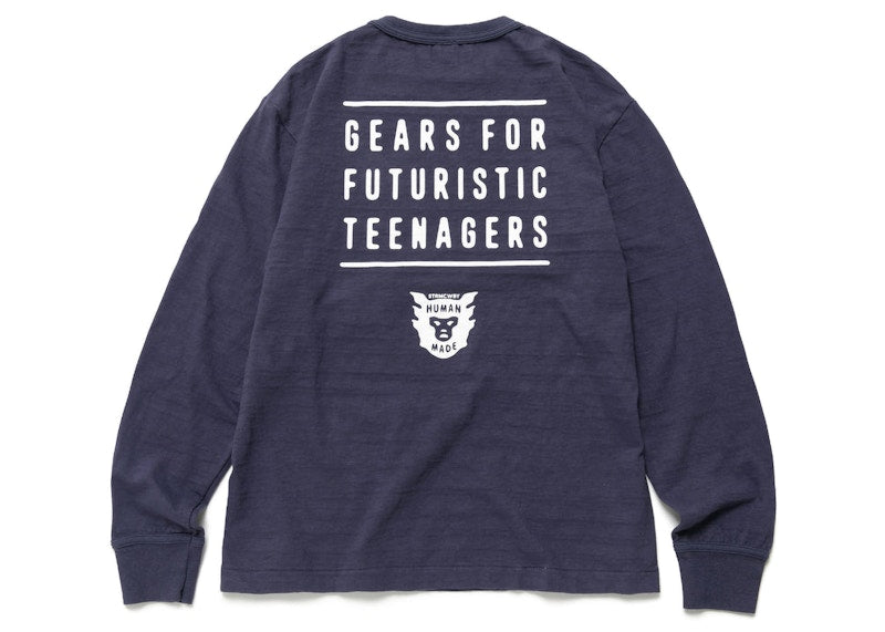 Human Made Classic L/S T-Shirt Navy