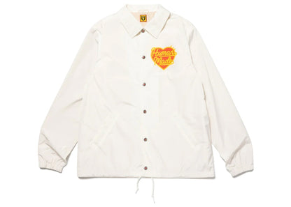 Human Made Coach Jacket White