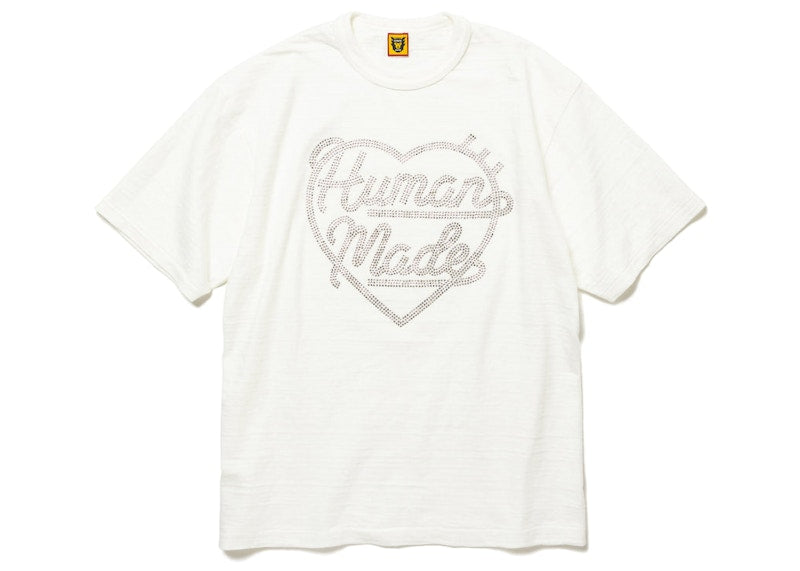 Human Made Crystal Heart Jewelry #1 T-Shirt White