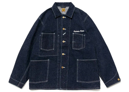 Human Made Denim Coverall Jacket Indigo