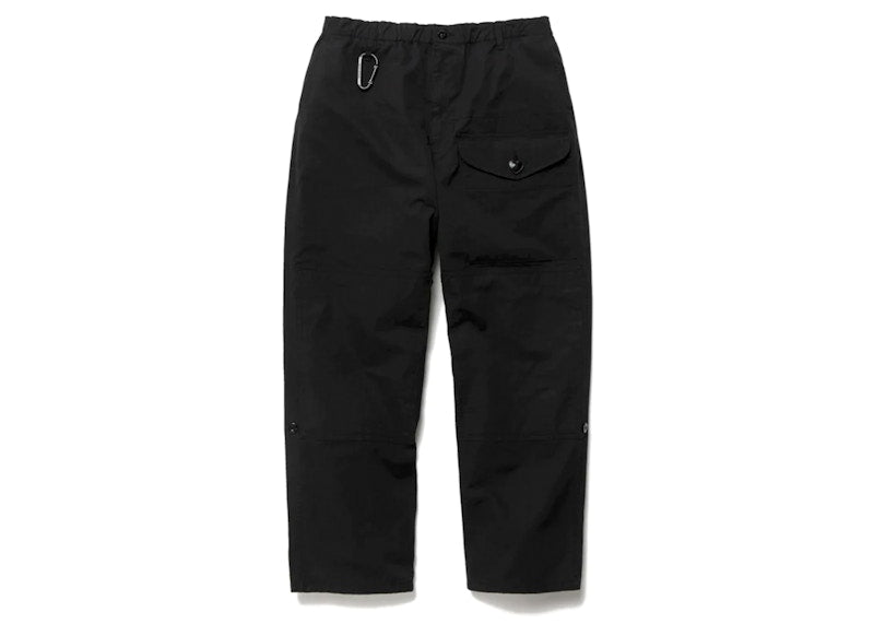 Human Made Double Knee Pants Black