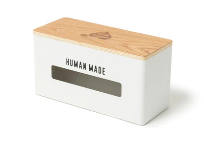 Human Made Double Side Tissue Case White