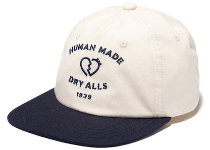 Human Made Dry Alls 5 Panel Rip Stop Cap White
