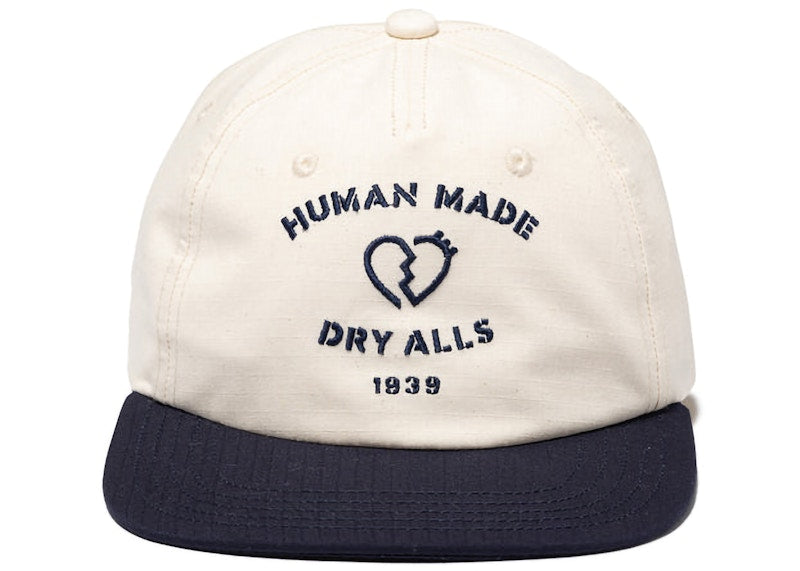 Human Made Dry Alls 5 Panel Rip Stop Cap White