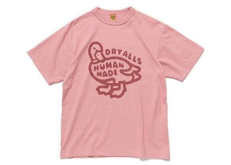 Human Made Dry Alls Color T-Shirt Pink