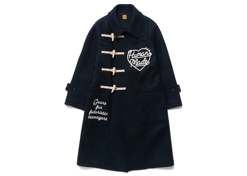 Human Made Duffle Coat Navy