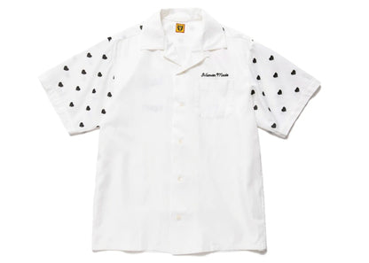 Human Made Embroidery S/S Shirt White