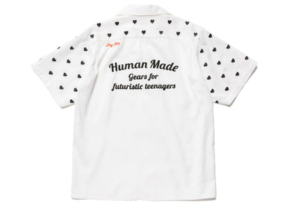 Human Made Embroidery S/S Shirt White
