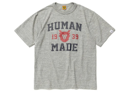 Human Made Face Logo 1938 T-Shirt Grey