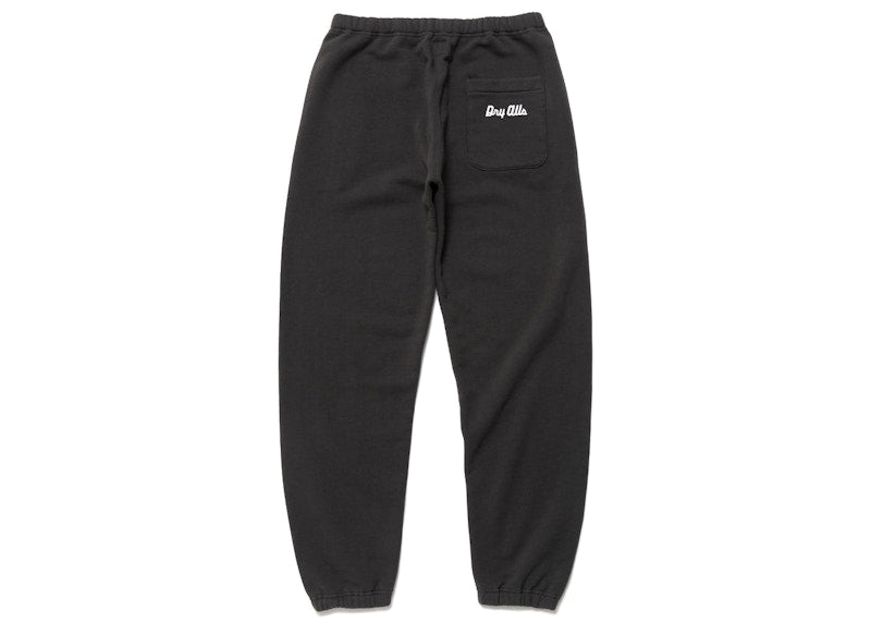 Human Made Face Logo Sweatpants Black