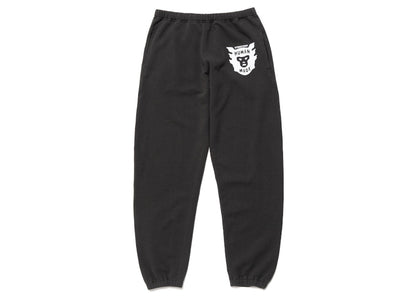 Human Made Face Logo Sweatpants Black