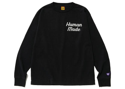 Human Made Flamingo L/S T-Shirt Black