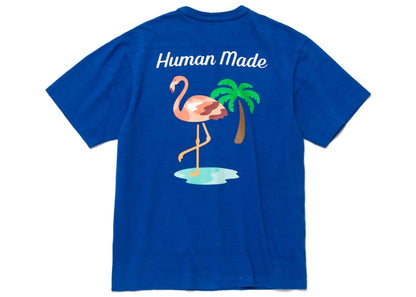 Human Made Flamingo Pocket T-Shirt Blue