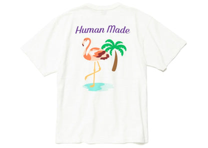 Human Made Flamingo Pocket T-Shirt White