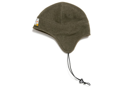Human Made Fleece Earflap Hat Olive Drab
