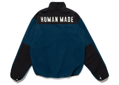 Human Made Fleece Half-Zip Pullover Navy