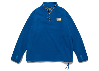 Human Made Fleece Stand Collar Pullover Blue