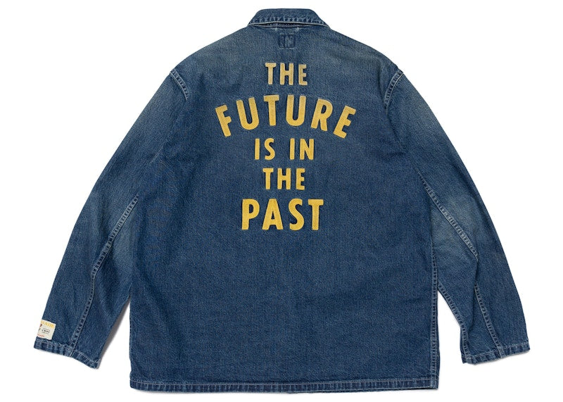 Human Made Future Past Denim Coverall Jacket Indigo