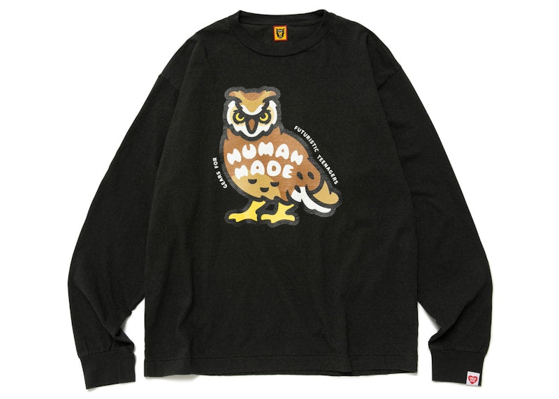 Human Made Graphic #2 L/S T-Shirt Black