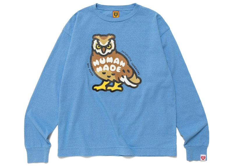 Human Made Graphic #2 L/S T-Shirt Blue